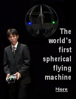 This machine can hover like a helicopter, take-off and land vertically, and fly forward at high speed using wings, which a helicopter can't do.